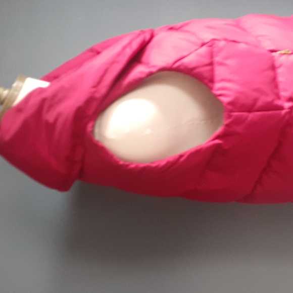 Lauren ralph Lauren burgundy women's puffer vest size large - Picture 4 of 15